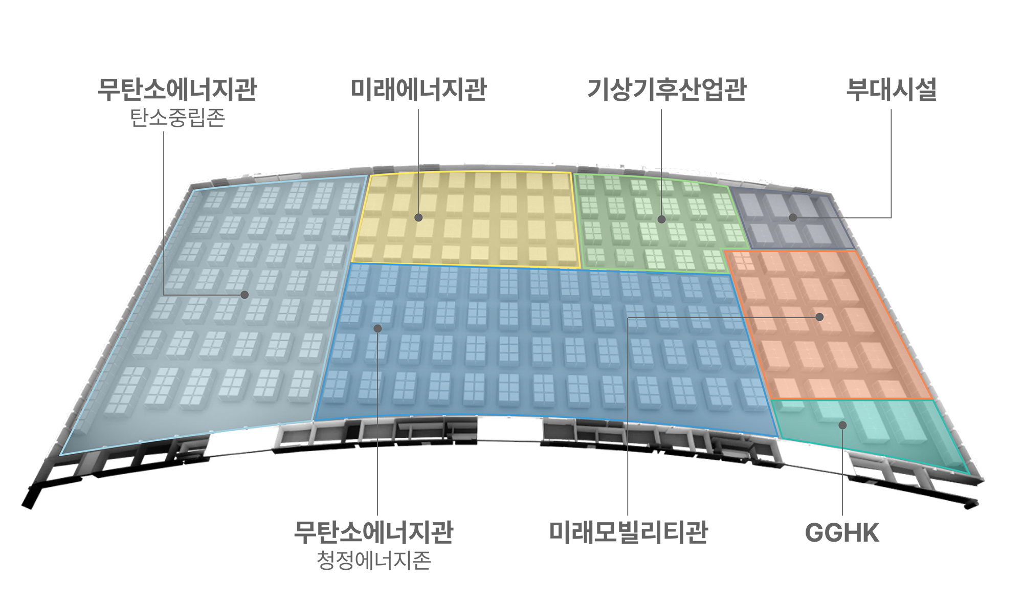 제1전시장 배치도